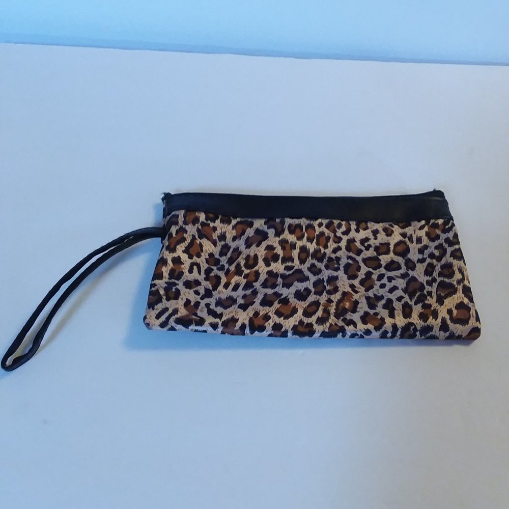 Cheetah Makeup Bag